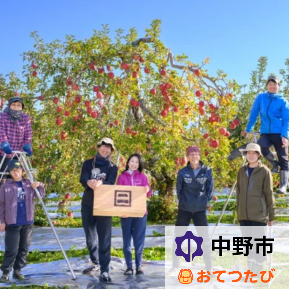 【10日間🍎】標高550ｍ！天空のりんご畑でりんごの管理作業のおてつたび