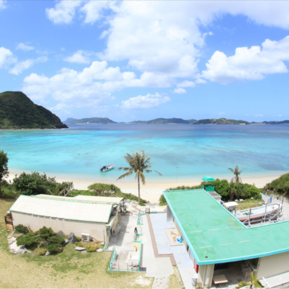 ケラマブルーの海に囲まれてはたらく。渡嘉敷島で島の暮らしにふれるおてつたび。