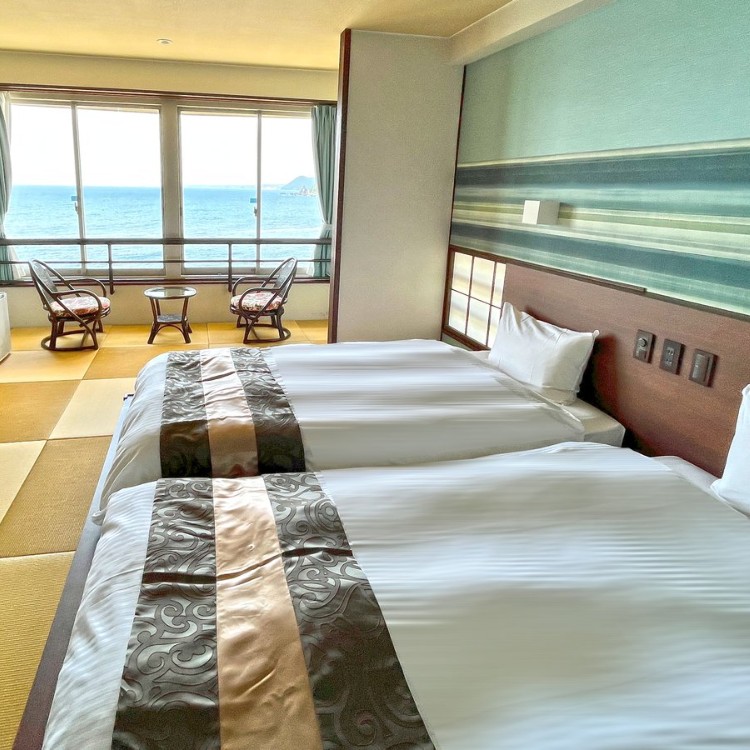 稲取温泉🧖‍♀️自家源泉を持つホテル「竜宮の使い」で、裏方業務全般のお手伝い