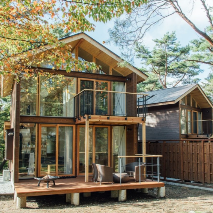 富士山と山中湖のそばで働く。森にひらかれたアウトドアリゾートで過ごすおてつたび🌲【現地で移動手段を確保できる方限定】