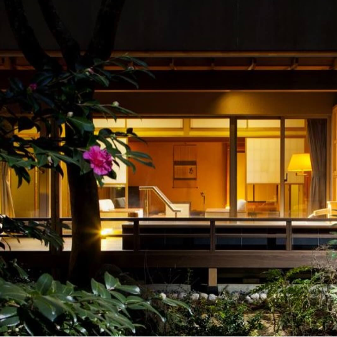 桜の下田・名園と名湯にととのう～蓮台寺温泉「清流荘」で客室を整える春のおてつたび ♨️