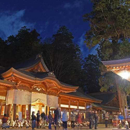 【長野・安曇野】冬の夜を灯す「神竹灯」運営サポートのおてつたび!1万本の竹灯籠が安曇野の夜を照らす。地元の人と一緒に、冬をあたためる灯りをともそう。